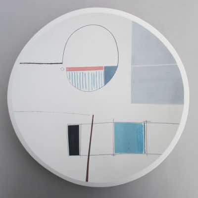 2014, 38cm diameter, porcelain