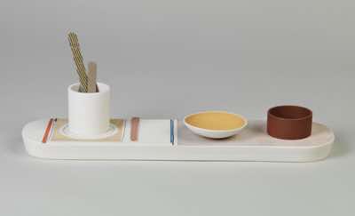 2014, L37 x W10 x H11cm, porcelain, terracotta